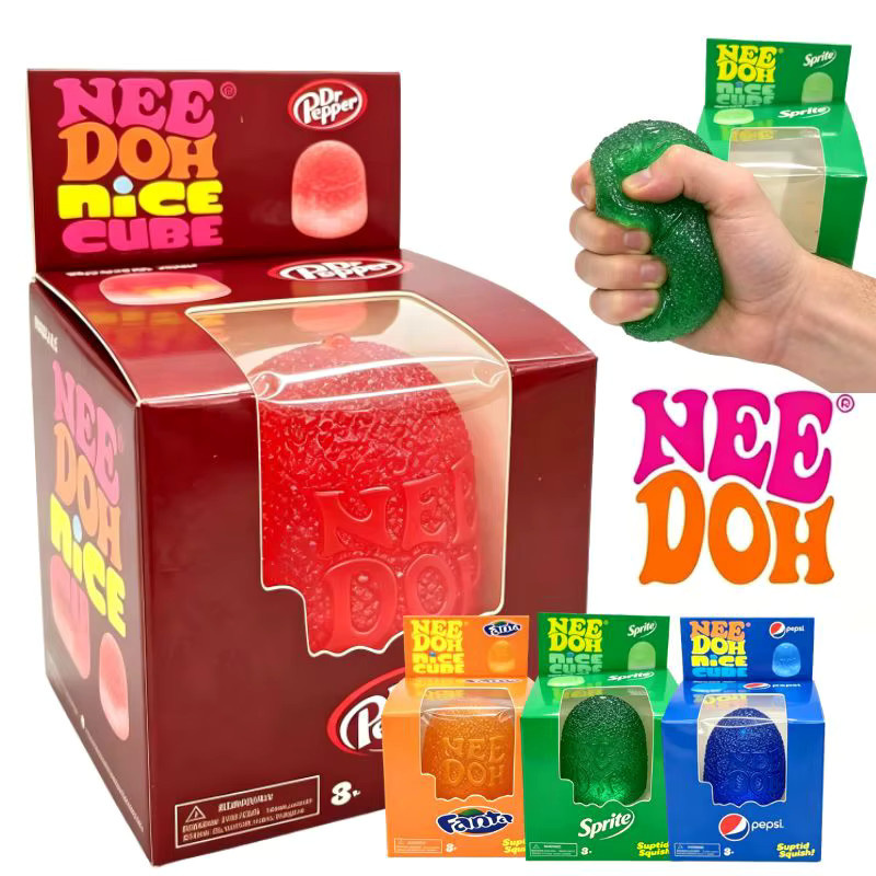 NeeDoh Mini Candy Gumdrop, Weiche Squishy, Sensorische Fidget-Spielzeuge, Quetschball - Bild 2