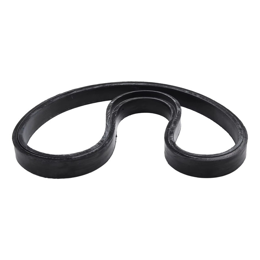 DAZZLEEX 2 Stück Ersatz-Gummibänder für Bandsägen-Scrollräder, Schwarz, passend für 8 und 14 Zoll Durchmesser - Bild 2