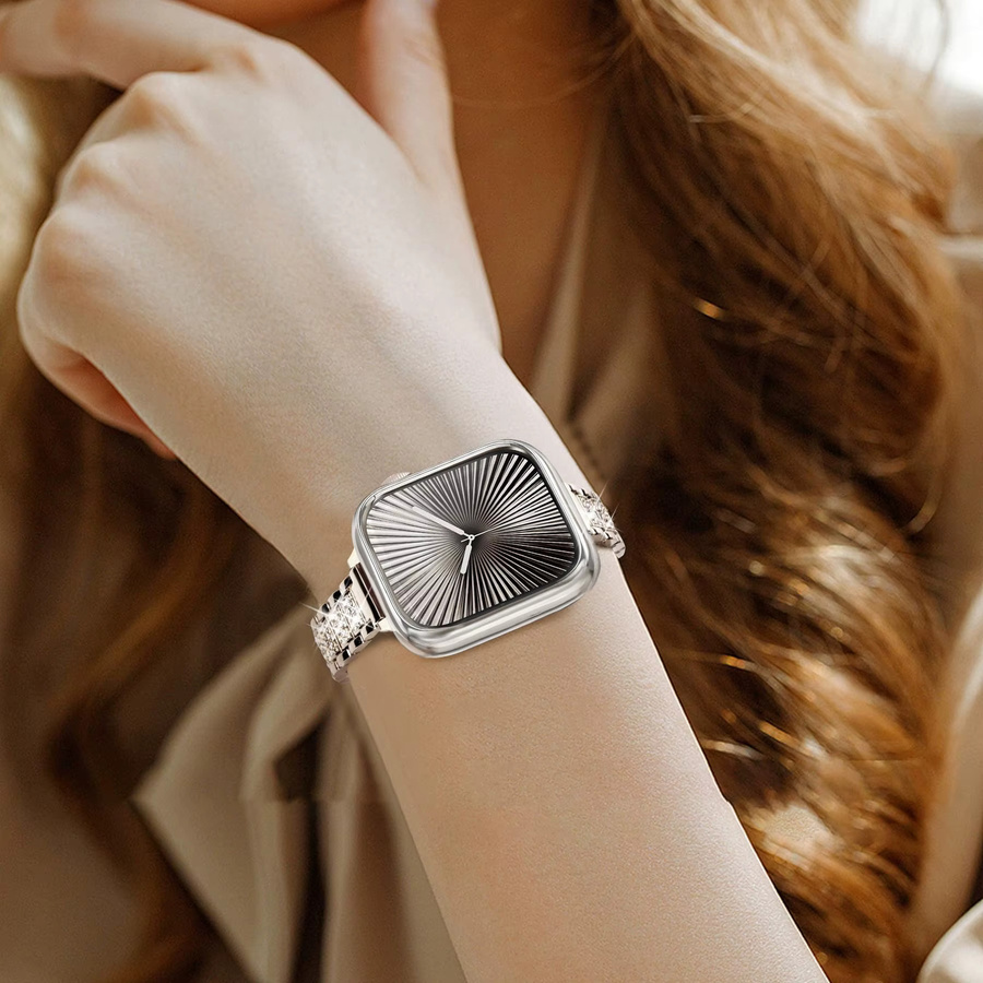 CAOWTAN Schutzhülle für Apple Watch 11, 42 mm/46 mm, TPU, Unisex - Bild 3