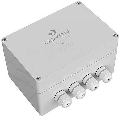 M-e modern-electronics Odyon pro WE40/24 Funk-Wandempfänger und -sender 4-Kanal, 12 V / 24 V, Weiß, Reichweite max. 4 m im Freifeld - Bild 1