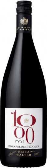 Weingut Fritz Walter Dornfelder, trocken, Rotwein, 2024, 1 l - Bild 1