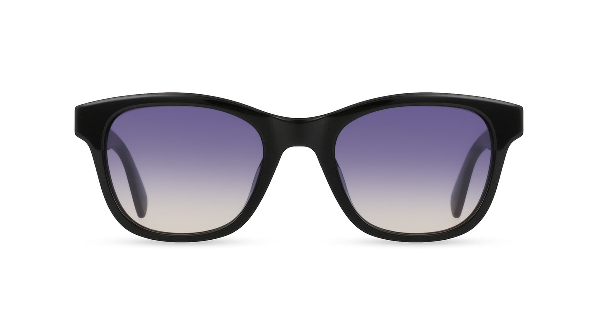 Fielmann LN 032 SUN CL Sonnenbrille, Vollrand, Quadratisch, Acetat, Herren, schwarz, grau - Bild 1