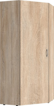 Eckschrank MULTIRAUMKONZEPT von wimex in Eiche matt, B/T/H: 80 x 80 x 185 cm