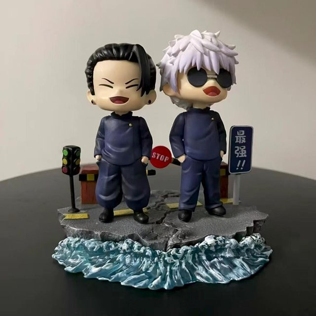Yiran toy 1 Jujutsu Kaisen Satoru Gojo Figur, 13cm, schwarz, ab 14 Jahre - Bild 1