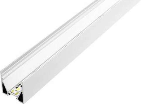 Barthelme LED Profil Aluminium quadratisch in Weiß - Bild 1