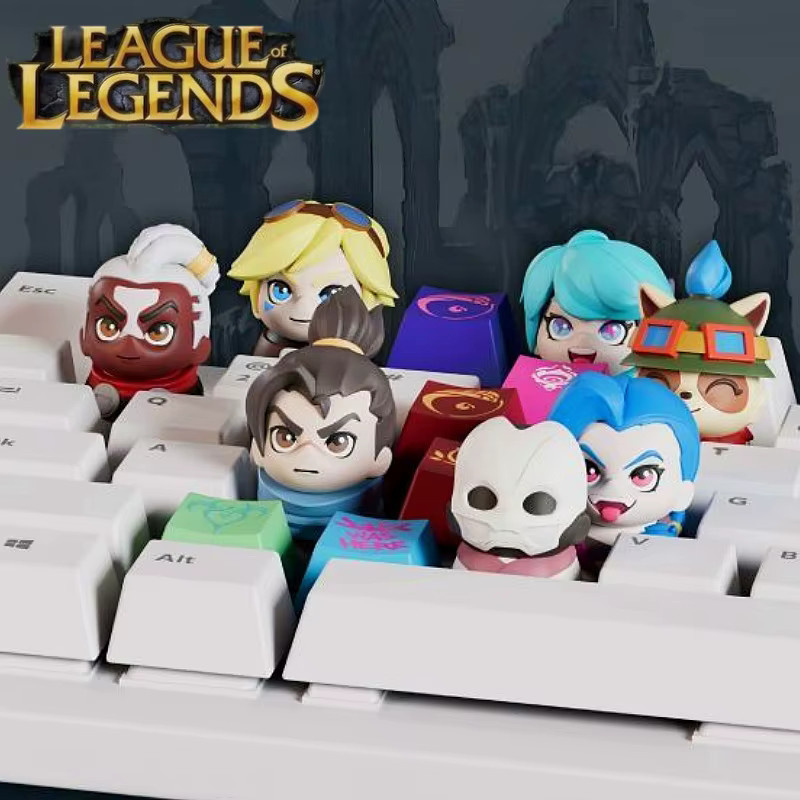 Soap Studio League of Legends Jinx Keycap Blind Box, Pendant - Bild 2