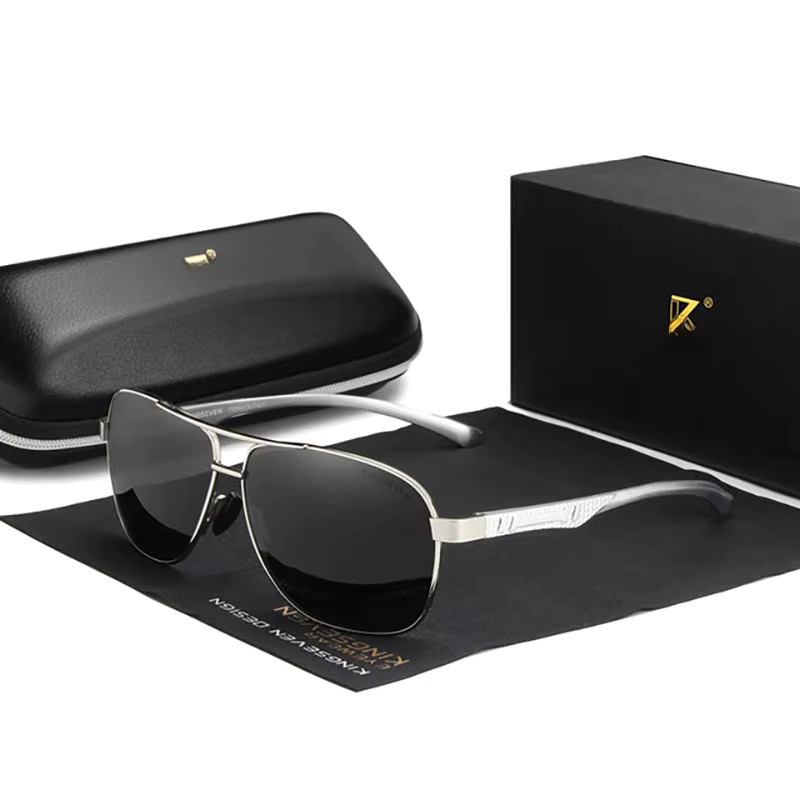 KINGSEVEN Sonnenbrille, Aluminium, Vollrand, Unisex, polarisiert - Bild 4