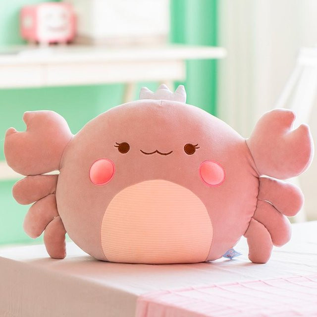 Binchi Fitness Krabbe Plüschtier, grau, 58cm, ab 14 Jahre - Bild 1