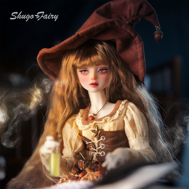 ShugaFairy Sophia C Mittelalter Retro Magic Witch BJD Puppe, Komplettset - Bild 1
