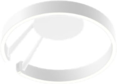 Occhio Mito aura 40 LED-Wand- und Deckenleuchte in Weiß matt mit x-tra warmem Licht (2200K - 3500K) und Occhio air Modul - Bild 1