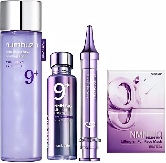numbuzin Nr. 9 NAD Anti-Aging Set mit Retinal, Peptide, Kollagen, Unisex - Bild 1