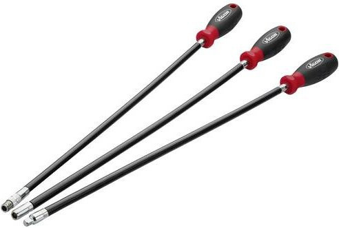 Vigour Schraubendreher-Set V5485N, 18-teilig, extra lang und flexibel, multicolor - Bild 1