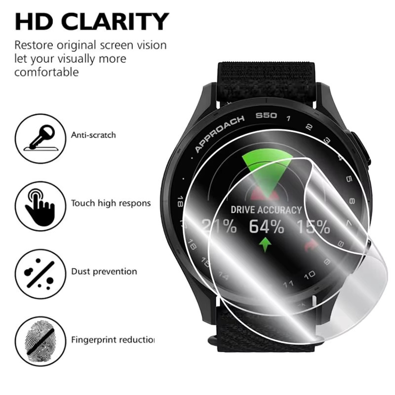 Garmin Hydrogelfolie Displayschutzfolie, transparent, Unisex - Bild 5