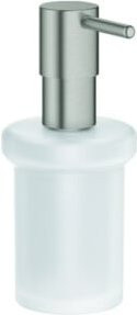 Grohe Seifenspender Essentials aus Glas in Silber, 160 ml - Bild 1
