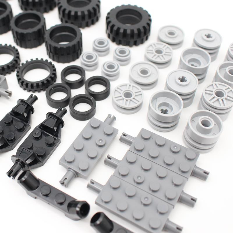 Yiran Toy Technisches Rad Bausteine Set 56-teiliges Set - Bild 3