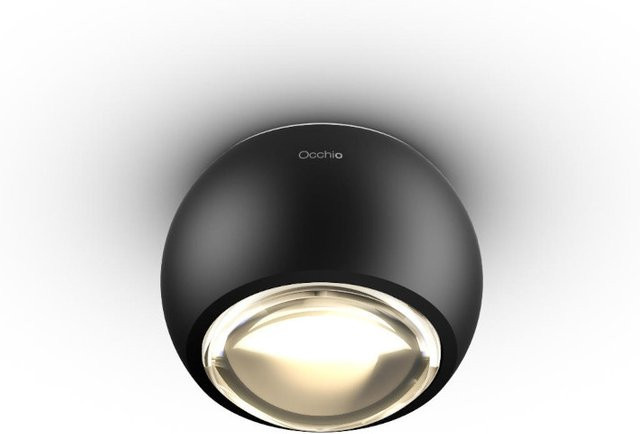 Occhio io alto v VOLT LED-Deckenstrahler in Schwarz matt mit warmweißem Licht (3000K) - Bild 1