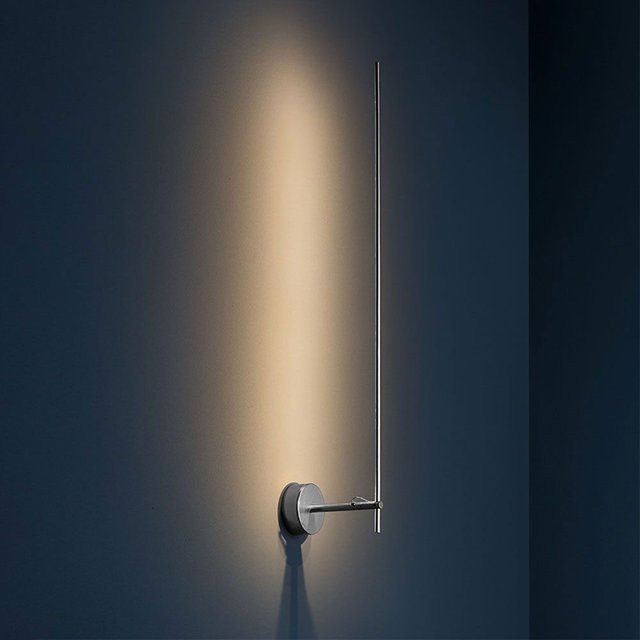Catellani & Smith Light Stick V LED-Wandleuchte in Nickel und Kupfer mit warmweißem Licht (2700K) - Bild 1