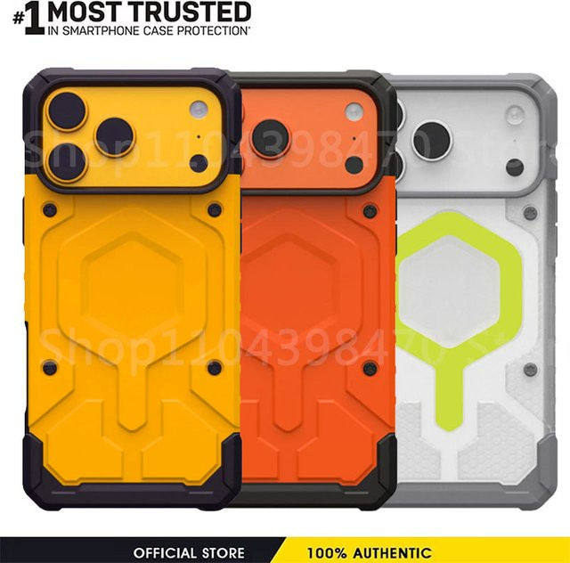 UAG Pathfinder Magnetische Hülle für iPhone 17 Pro Max 16 15 14 13 in Green mit MagSafe Schutzhülle - Bild 1