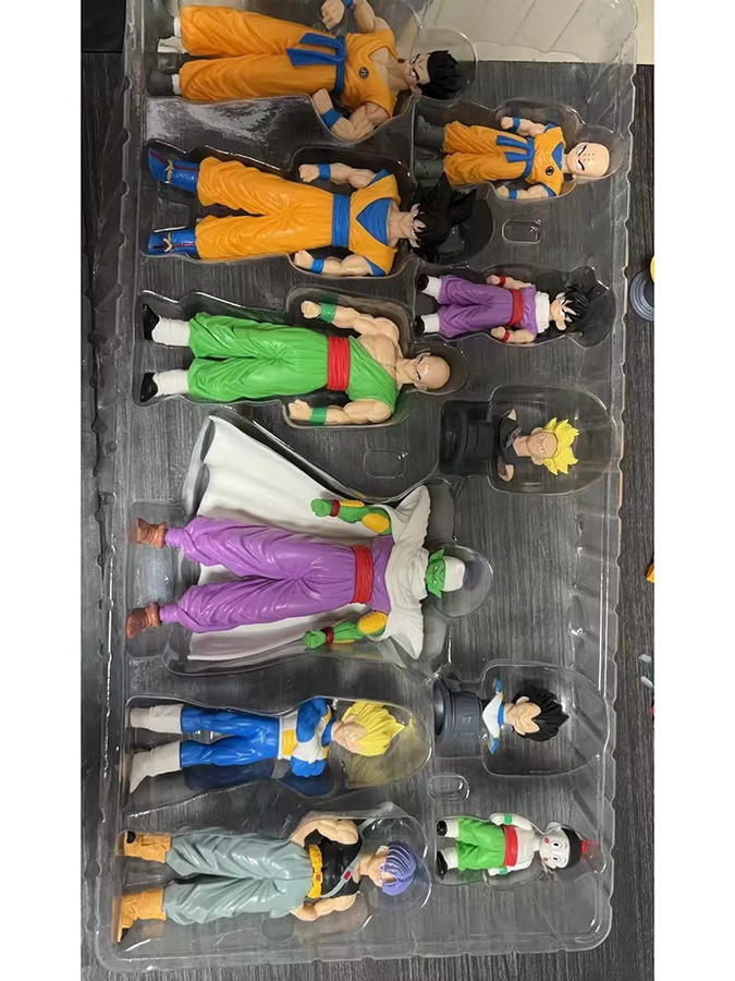 Bandai Dragon Ball Z Anime Figur, 9-teiliges Set, Kunststoff, Bunt / Mehrfarbig - Bild 6