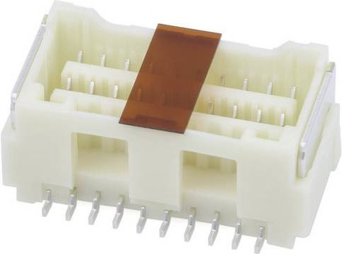 Molex Einbau-Buchsenleiste Standard 503154-2090 Tape on Full reel in Weiß - Bild 1