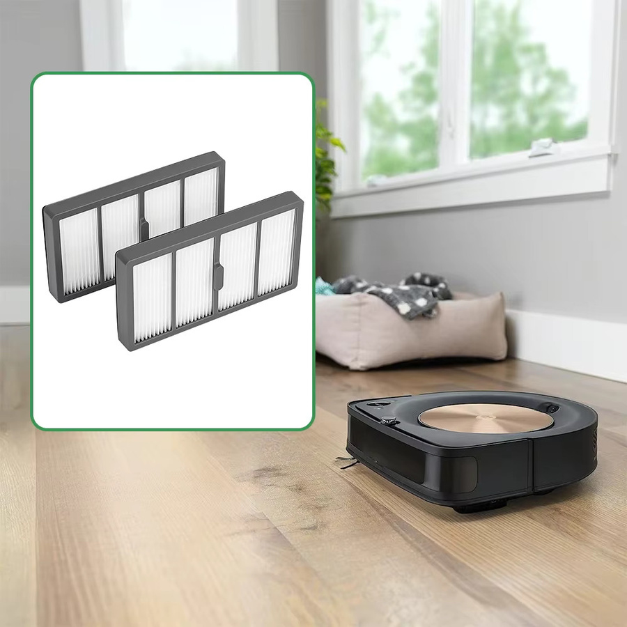 iRobot Roomba S9 Ersatzfilter mit HEPA-Filter für S9 9150 S9+ S9 Plus 9550 Roboter-Staubsauger - Bild 5