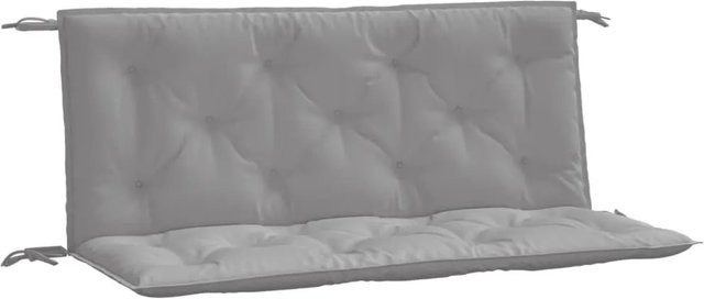 vidaXL Gartenbank-Auflagen 2er-Set Grau aus wasserabweisendem Oxford-Gewebe B/T/H: 120 x 50 x 7 cm - Bild 1