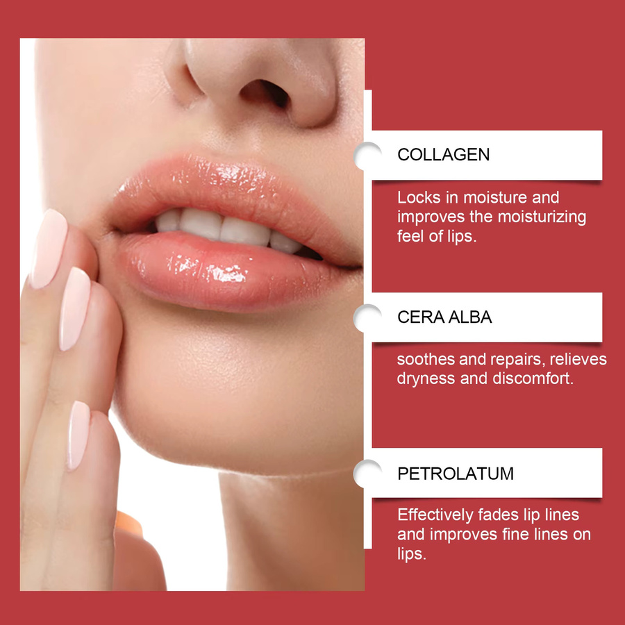 HOYGI Lippen-Balsam mit Kollagen, Unisex - Bild 3