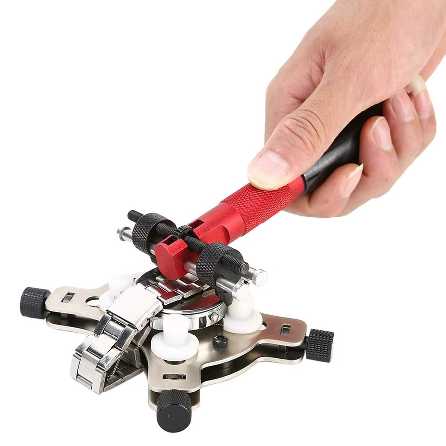Uhr Reparatur Werkzeug, Edelstahl, Silber, Unisex - Bild 2