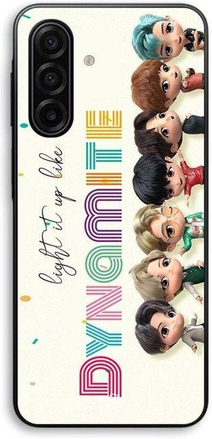 Samsung Galaxy A57 Handyhülle mit Kpop BTS Avatar Album Dynamite Design in Schwarz und Multicolour - Bild 1