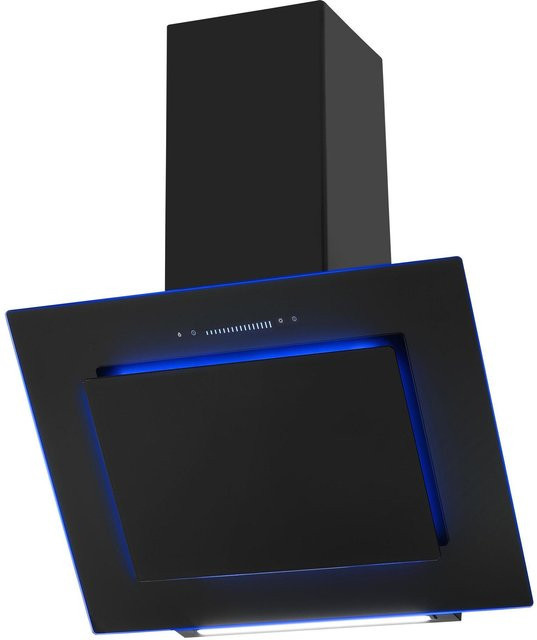 Amica Dunstabzugshaube KHF 665 651 S in Schwarz mit Abluft oder Umluft und Energieeffizienzklasse A++ - Bild 1