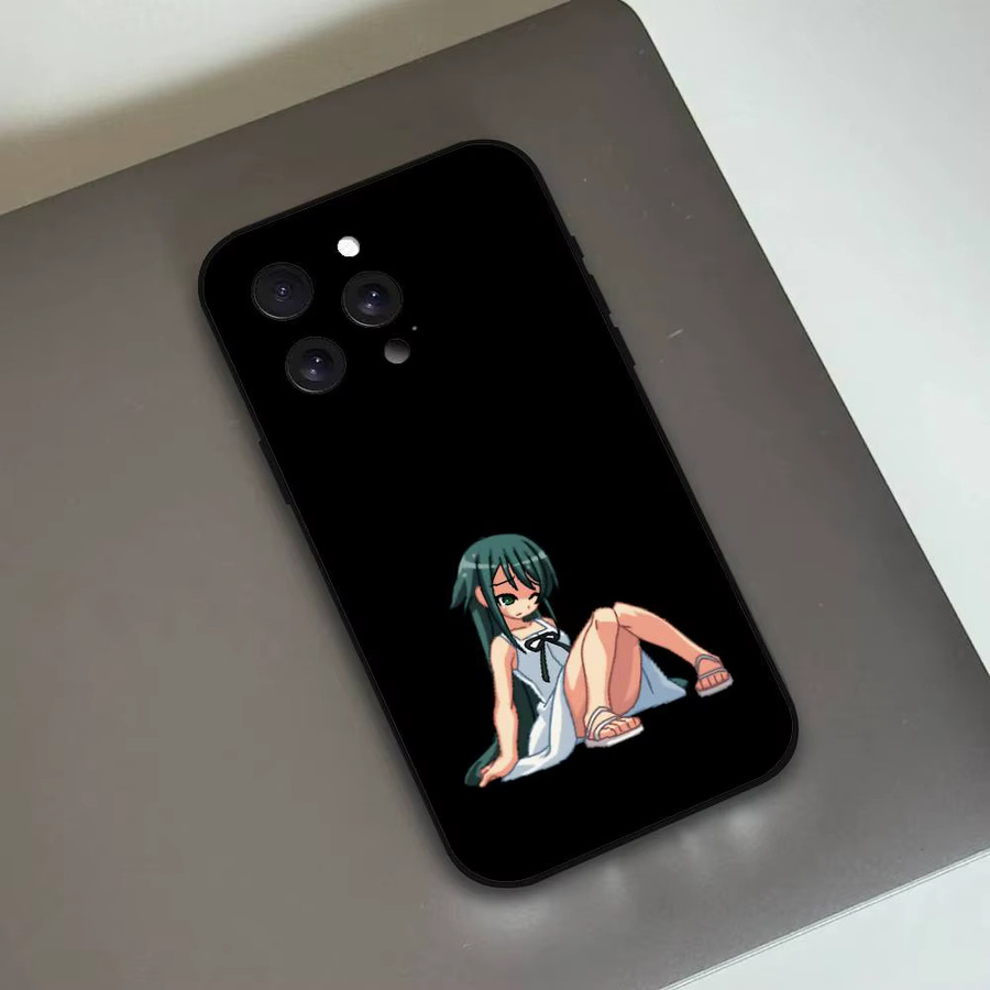 Mesuca Handyhülle S-Song Of S-Saya für iPhone in Schwarz, Matte Weiche Silikonhülle - Bild 4