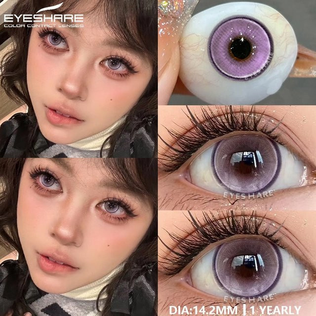 EYESHARE Farbkontaktlinsen jährlich, 2 Linsen - Bild 1