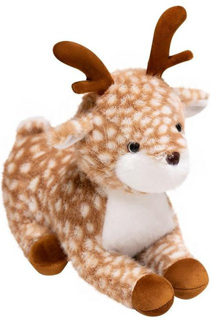 Kidsly Hirsch Plüschtier Kissen, Braun - Bild 1