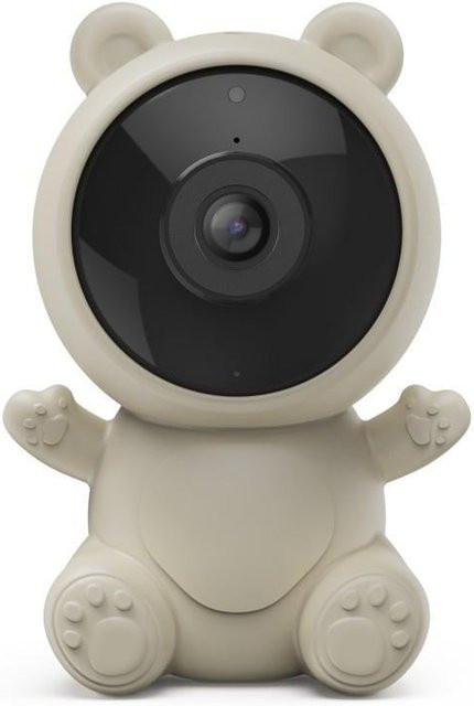 Hama Smarte WLAN Babyüberwachungskamera mit App-Steuerung, 1080p Auflösung, Nachtlicht und Audiofunktion - Bild 1