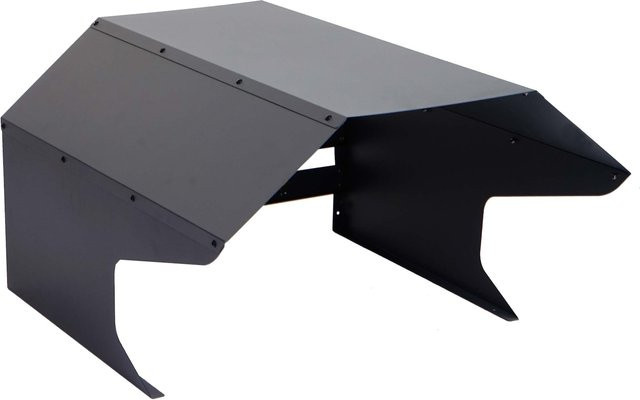Mähroboter-Garage MCW-L43 Unterstand für Rasenmäher aus Metall in Anthrazit, B/T/H: 40 x 59 x 69 cm - Bild 1
