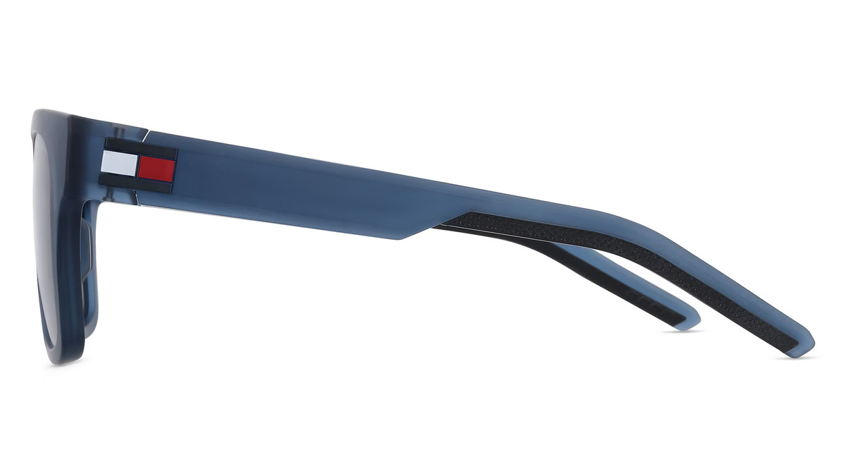 Tommy Hilfiger TH 1976/S Sonnenbrille, Vollrand, Quadratisch, Kunststoff, Silber - Bild 1