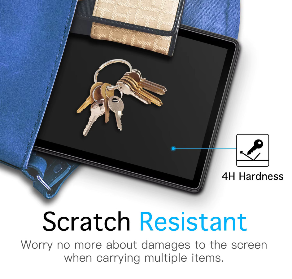 2er-Pack PET Weiche Film Displayschutzfolie für Kindle Paperwhite 12. Generation 2024 (7 Zoll) und Colorsoft Signature Edition 2024, Transparent - Bild 5