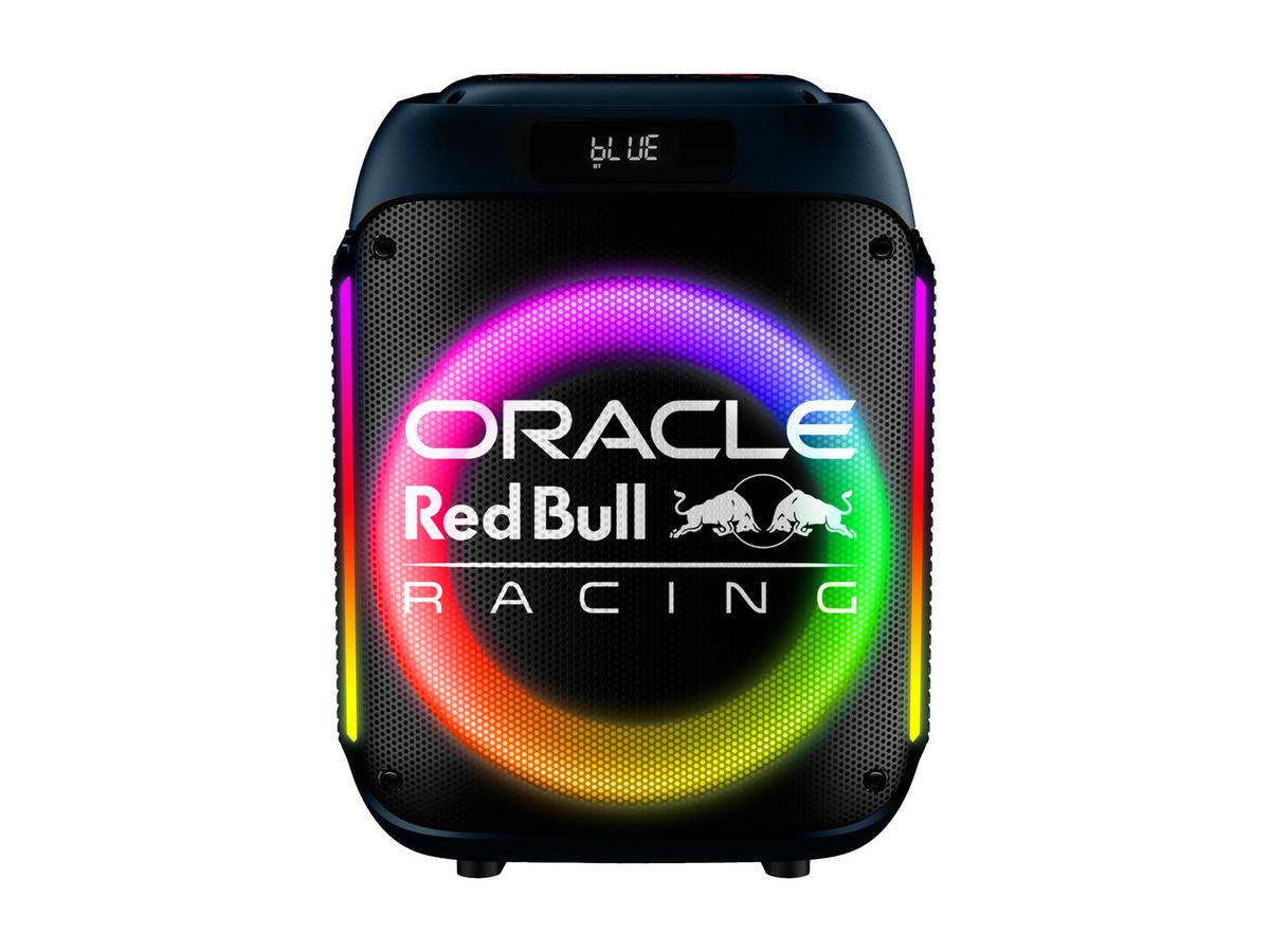 Oracle Red Bull Racing Party Speaker CUBE RB-SK250 Bluetooth mit USB-C in Multicolour - Bild 2