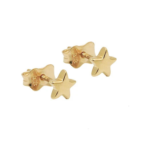 Colfem Ohrstecker Stern, 375 Gold, Damen - Bild 1
