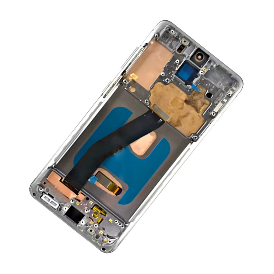 Samsung Galaxy S20 4G Ersatz LCD-Display mit Touchscreen und Rahmen in Schwarz - Bild 2