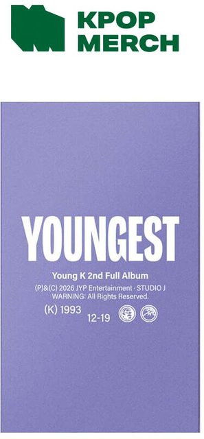 Young K - YOUNGEST Plattform-Album FANS-Version in Lila von DAY6 - Bild 1
