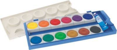 Pelikan Deckfarbkasten K12 eco mit 12 Farben und Deckweiß in Multicolour - Bild 1