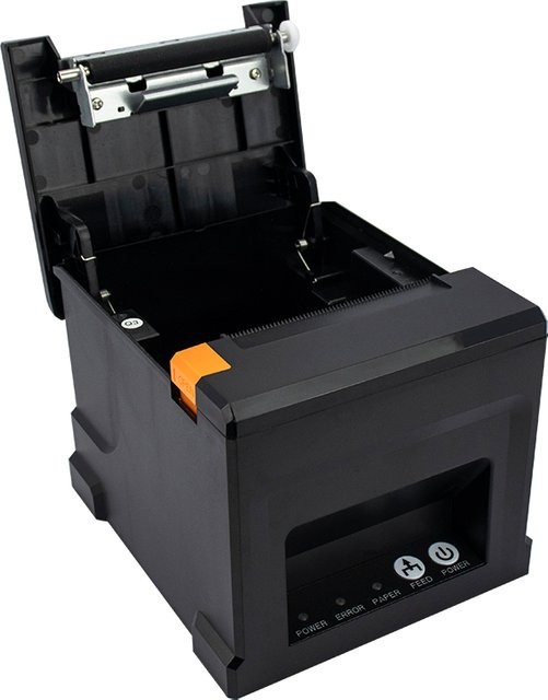 NETUM NT-8330 Tragbarer Bluetooth Thermoprint-Empfangsdrucker mit automatischem Cutter für Android und iOS in Schwarz - Bild 1