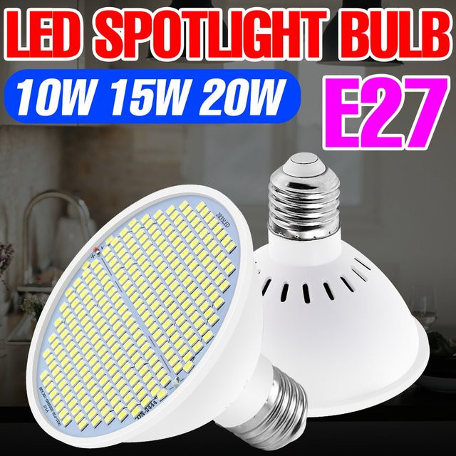 CanLing 20W LED-Glühbirne E27 in Weiß für Deckenleuchten und Heimbeleuchtung - Bild 1