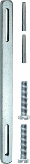 Verzinkter Schraubstift mit beidseitigem Gewinde in Silber, Durchmesser: 8 mm, Länge: 120 mm - Bild 1