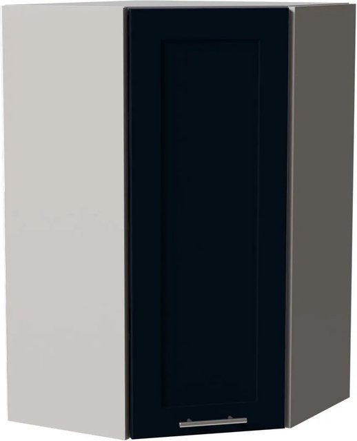 Feldmann-Wohnen Hängeschrank Oslo Küchenschrank in Grau Indigo Matt mit Soft-Close-Türen, B/T/H: 60 x 60 x 96 cm - Bild 1