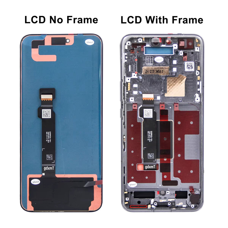 Honor Magic6 Pro Ersatz Display mit 6,8 Zoll LCD Touchscreen Digitizer Montage in Schwarz - Bild 2