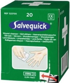 SALVEQUICK Wundreiniger, 20 Stück - Bild 1