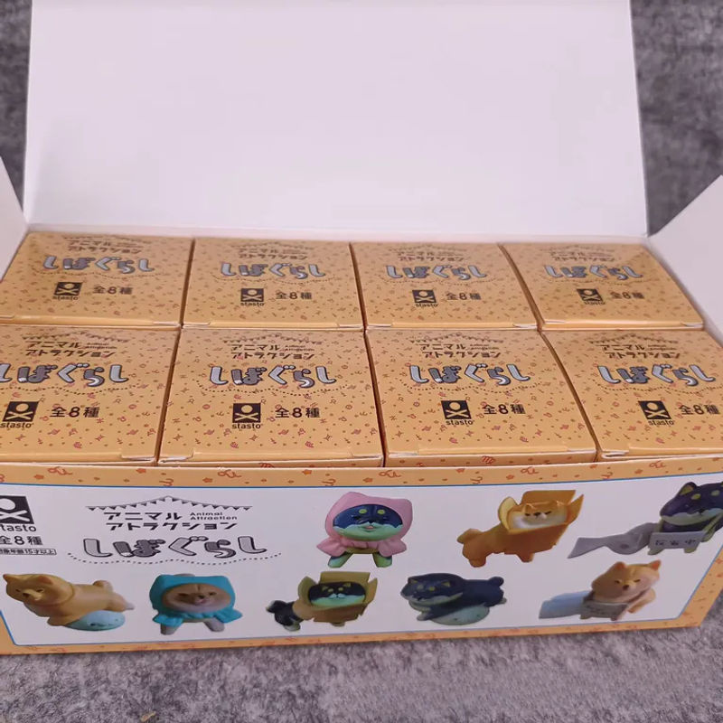 Bandai Shiba Inu Unwilling Dog To Go Home Blindbox Anime Figur Mehrfarbig - Bild 3