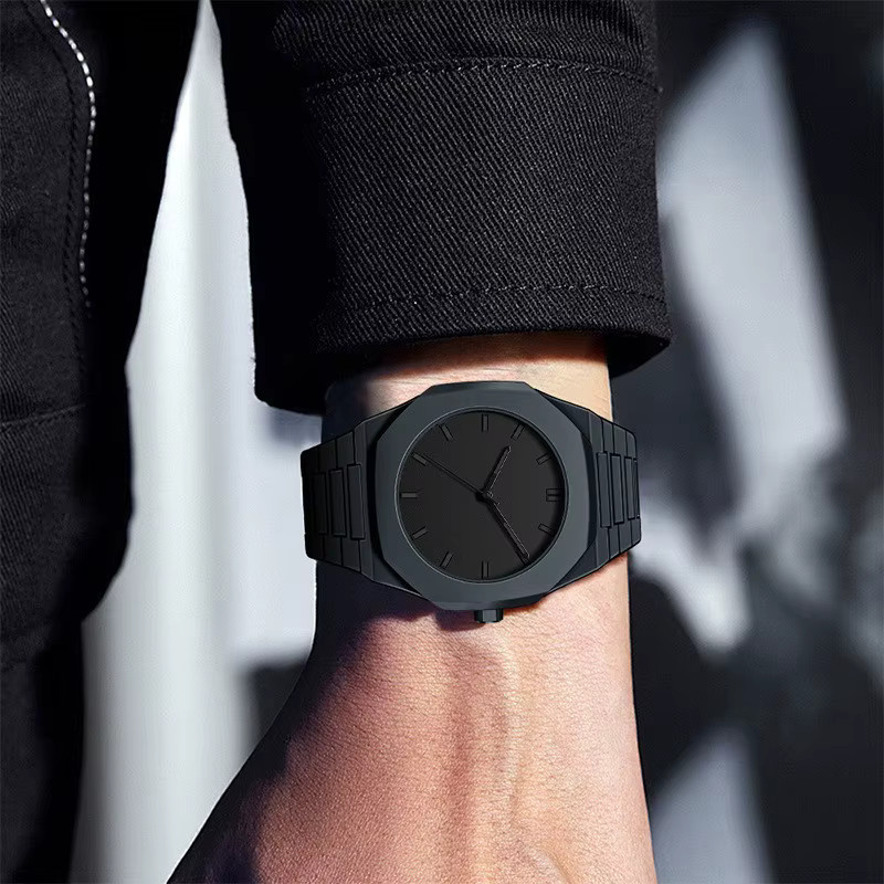 yolako Armbanduhr Quarz, Kunststoff, Schwarz, Herren - Bild 2